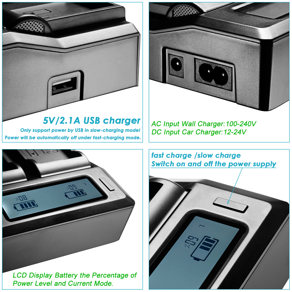 Dual Channel Battery Charger