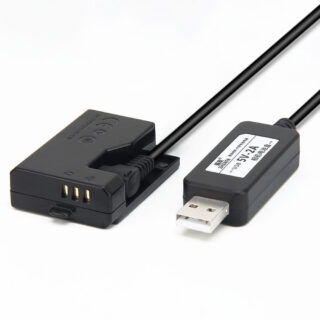 USB Power Supply Adapter Charger For Canon DSLR EOS Digital Cameras ACK-E10 DR-E10
