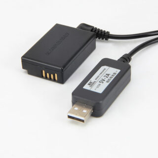 USB Power Supply Adapter Charger For Canon DSLR EOS Digital Cameras ACK-E17 DR-E17