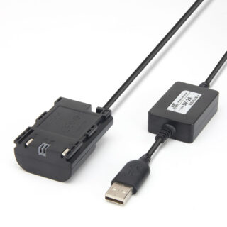 USB Power Supply Adapter Charger for Canon DSLR Digital Cameras ACK-E6 AC-E6 DR-E6