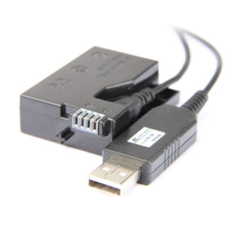 USB Power Supply Adapter Charger For Canon DSLR Digital Cameras ACK-E8 DR-E8