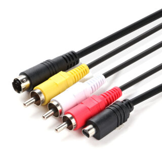 Stereo AV Cable For Sony Handycam Camcorder VMC-15FS VMC-15VC VMC-30FS VMC-30VC