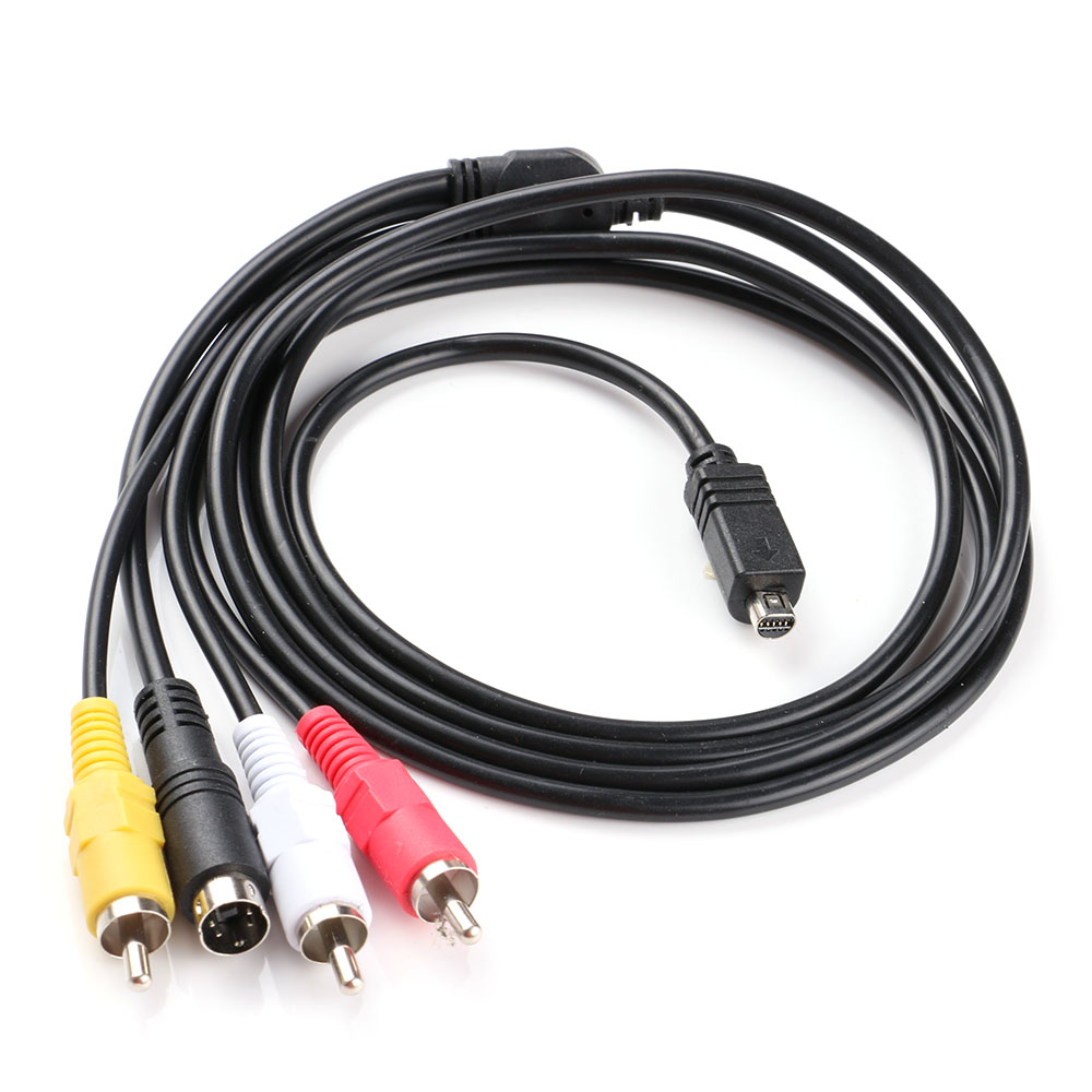 Stereo AV Cable For Sony Handycam Camcorder VMC-15FS VMC-15VC VMC-30FS VMC-30VC