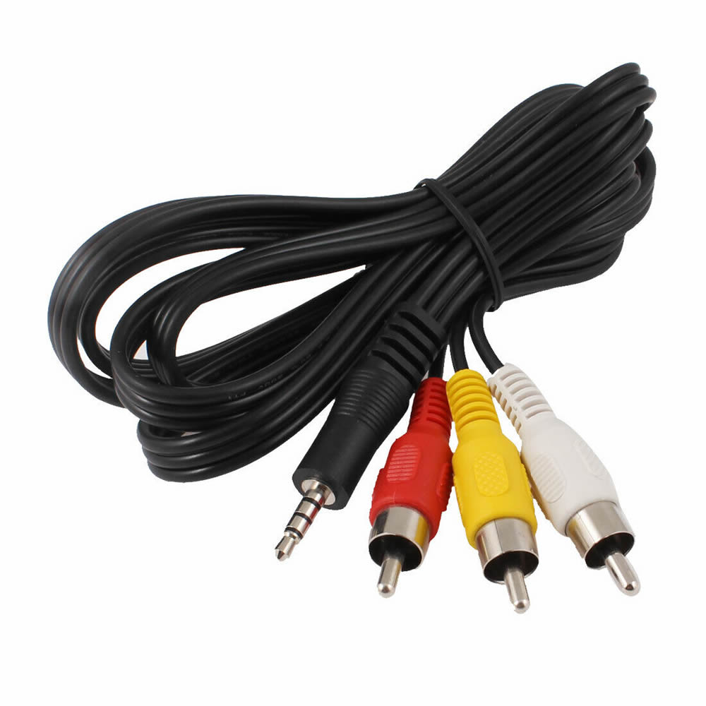 Audio Video AV Cable For Panasonic Video Camera Camcorder SDR-S55 - Image 3