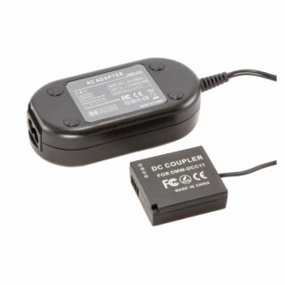 AC Power Supply Adapter Charger For Panasonic Lumix Camera DMW-DCC11 DMW-DCC11E