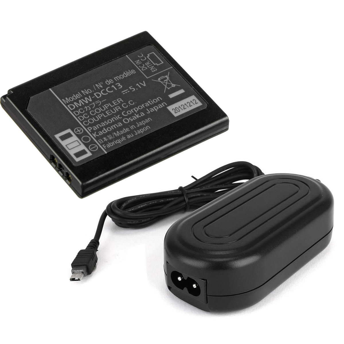 AC Adapter for Panasonic Camera DMC-SZ9K DMC-SZ9P