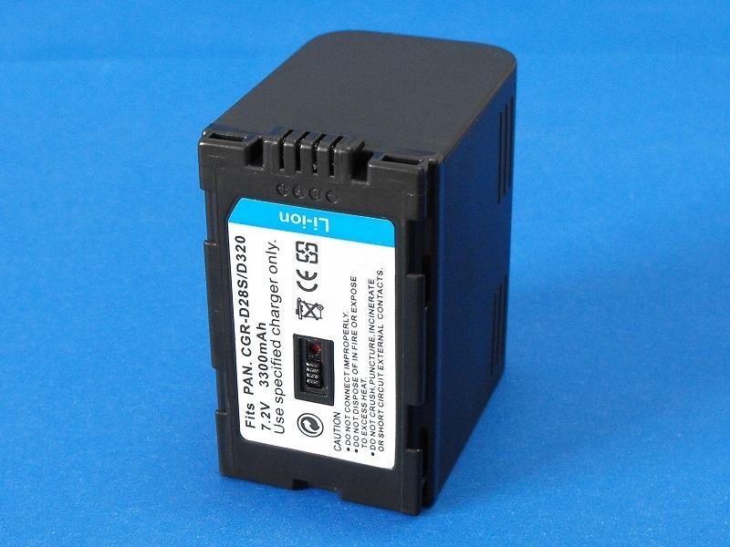 Batteria per video Panasonic NV-VX33, 4,8V, NiMH