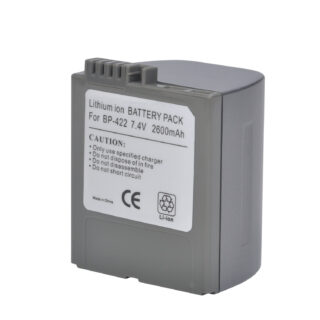 Li-ion Akku Batteria Batterie Battery For Canon Video Camera Camcorder BP-412 BP-422