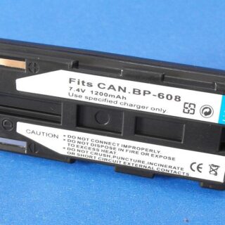 Li-ion Akku Batteria Batterie Battery For Canon Video Camera Camcorder BP-608 BP-608A BP-617