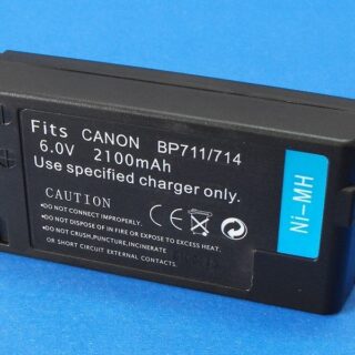 Ni-MH Akku Batteria Batterie Battery For Canon Video Camera Camcorder BP-711 BP-714