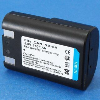 Ni-MH Akku Batteria Batterie Battery For Canon Digital Camera NB-5H NB5H