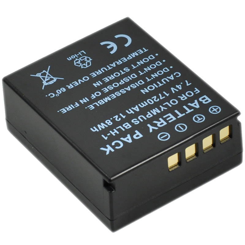 Li-ion Battery For Olympus OM-D Digital Camera BLH-1 BCH-1 BLH1 BCH1