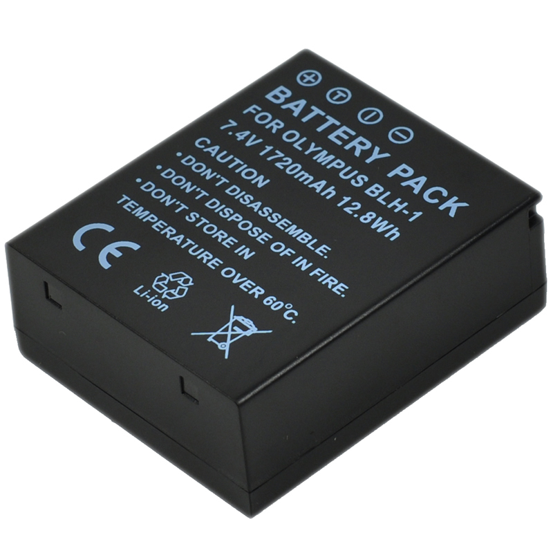 Li-ion Battery For Olympus OM-D Digital Camera BLH-1 BCH-1 BLH1 BCH1 - Image 2