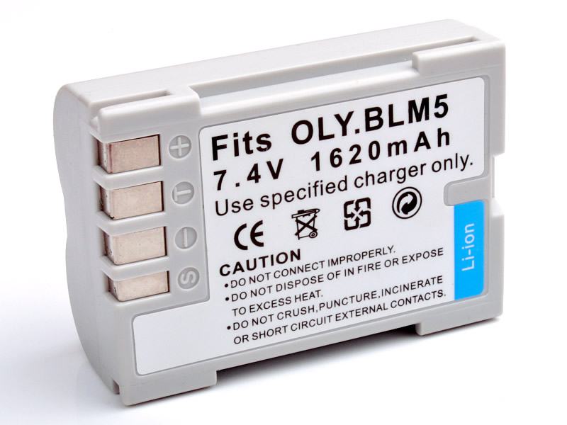 Li-ion Battery For Olympus Digital Camera BLM-1 BLM-5 BLM1 BLM5