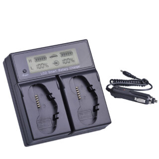 LCD Smart Dual Channel Battery Charger For Nikon Digital SLR Camera EN-EL18 EN-EL18a ENEL18 ENEL18a