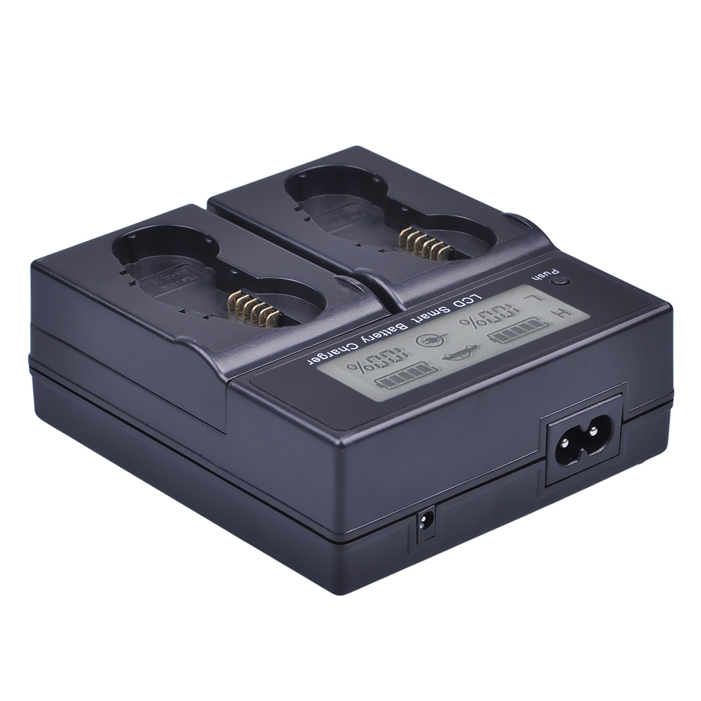 LCD Smart Dual Channel Battery Charger For Nikon Digital SLR Camera D4 D4s D5 D6 - Image 3