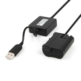 USB Power Supply Adapter Charger Kit For Nikon Digital SLR Camera EH-5 + EP-5B