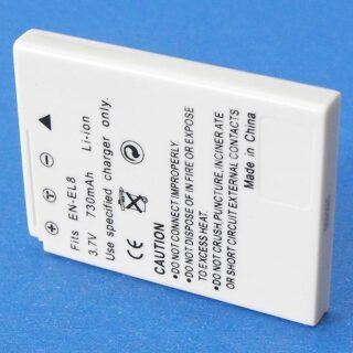 Li-ion Battery For Nikon CoolPix Camera EN-EL8 MH-62 ENEL8 MH62